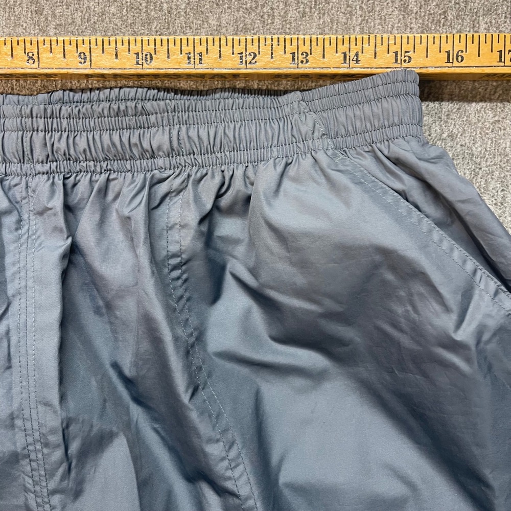 Adidas ClimaShell Wind Pants Mens XL Gray Black Stripe Track Athletic Joggers - Picture 4 of 12